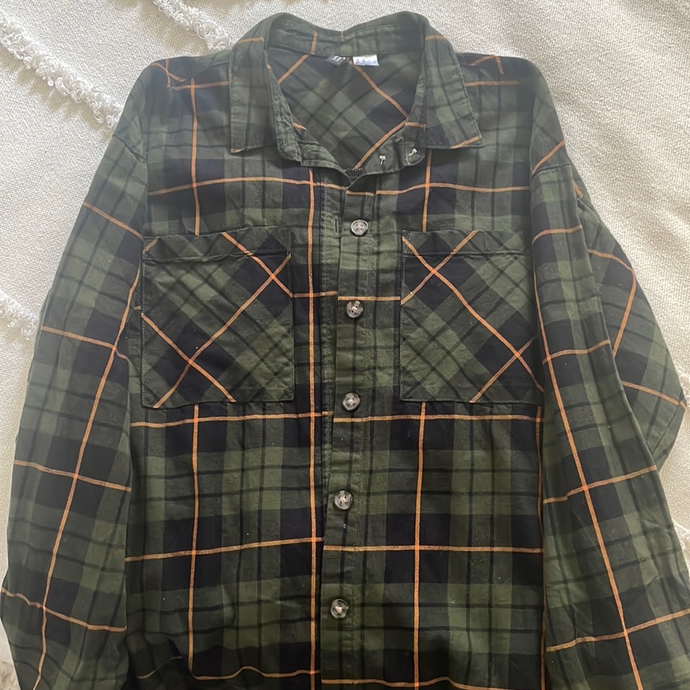 Oversized flannel